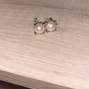 David Yurman Pearl Earings